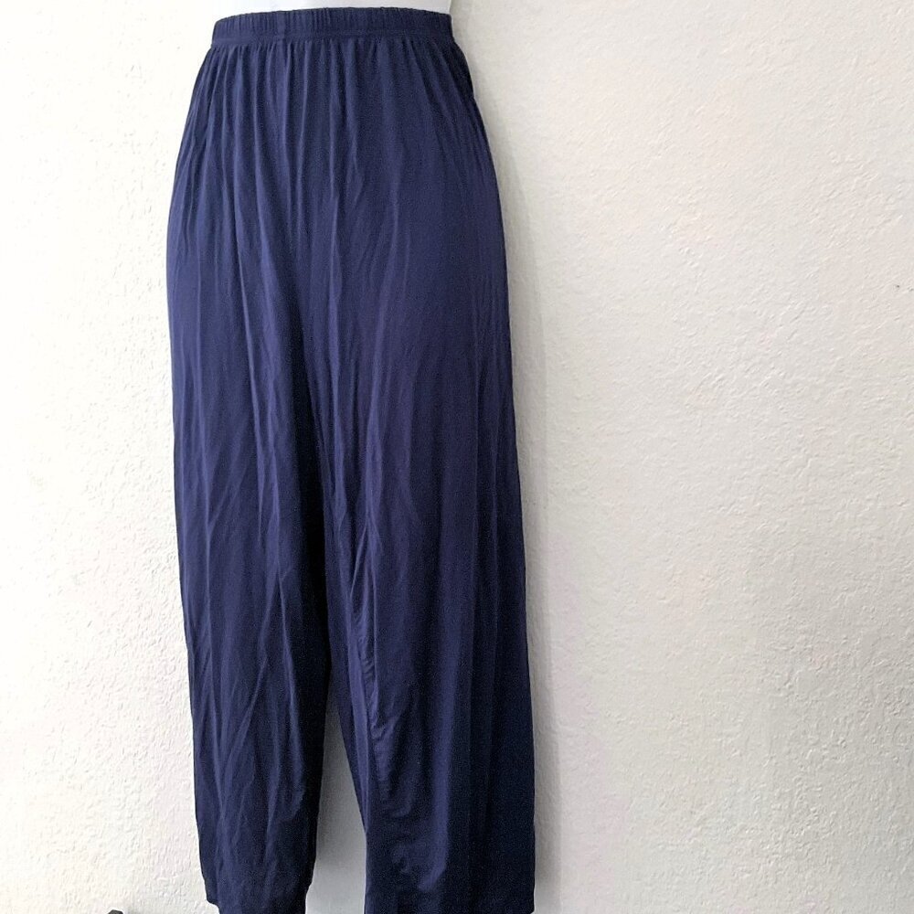 NEW CAPRIS  HIGH WAIST LOUNGE WEAR  YOGA PANTS - Picture 4 of 7